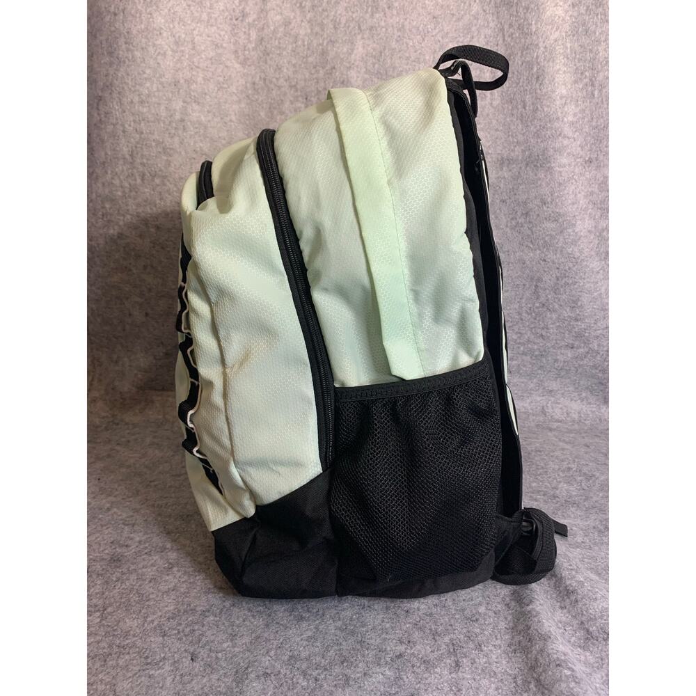 Adidas Excel V Backpack, Pale Green w Black, Book Bag, Padded Laptop Carrier - Picture 7 of 10